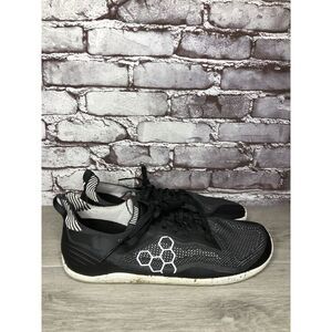 Vivobarefoot Primus Trail Firm Ground Black Mesh Running Shoes Men Sz 47EU/13.5M